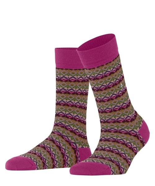 BURLINGTON Modern Fair Isle Damen Socken 10781422