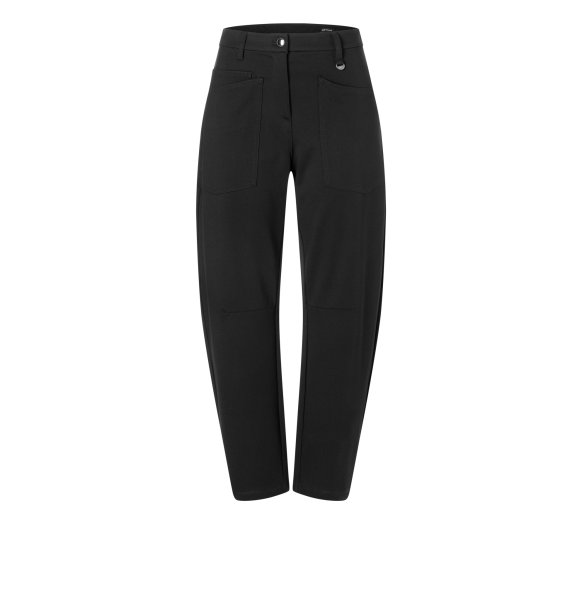 MAC Baggy Pants aus leichtem Jersey 10810210