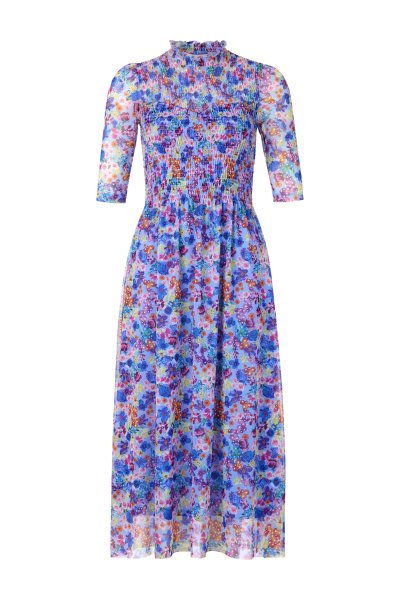 RICH & ROYAL Kleid mit Rüschenkragen 10822953