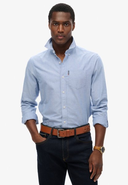 SUPERDRY Langärmeliges Essentials Oxfordhemd 10767983