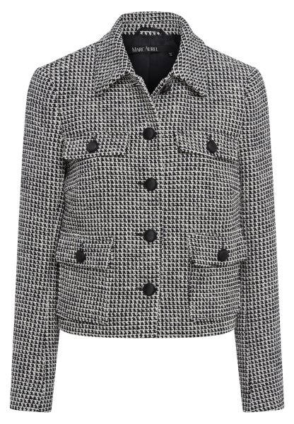MARC AUREL Jacke mit grafischem Jacquard 10812263