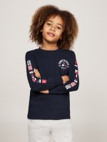 TOMMY HILFIGER Langarmshirt mit Flag-Logo 10758387