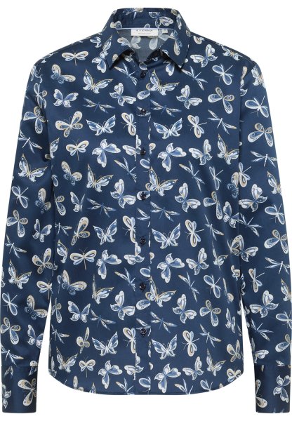 ETERNA Bluse Satingewebe Langarm 10439030