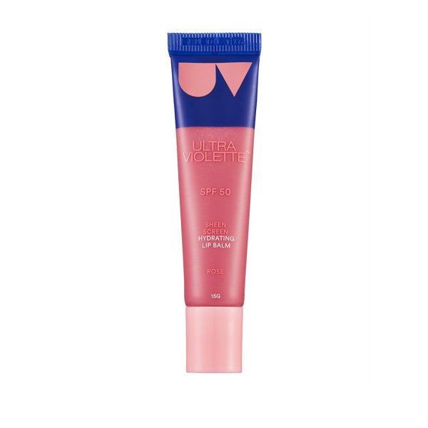 Ultra Violette Sheen Screen Hydrating Lip Balm Rose SPF50