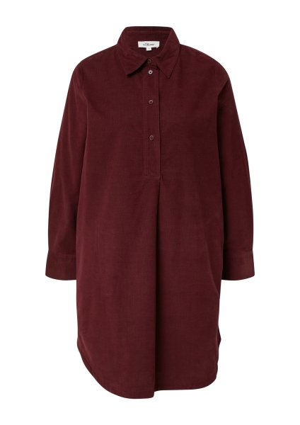 S.OLIVER Feincord-Kleid im Relaxed Fit mit Eingrifftaschen 10814716