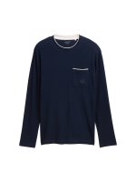 Vorschau: TOM TAILOR 2-in-1 Langarmshirt aus Baumwolle 10825340