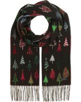 Vorschau: FRAAS Cashmink-Schal mit Weihnachts-Design 10815851