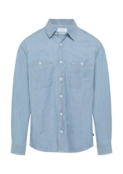 S.OLIVER Hemd aus Chambray 10764870