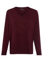 Vorschau: MARC AUREL Pullover mit Logo-Stickerei 10819603