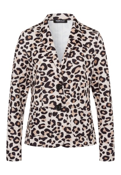 FRANK WALDER Blazer im Animalprint 10780501