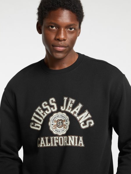 GUESS JEANS Sweatshirt mit Logoprint 10794586