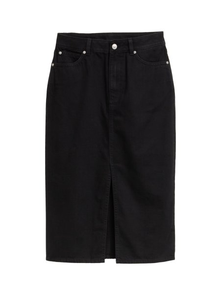 TOM TAILOR DENIM Midi-Jeansrock mit Schlitz 10813536