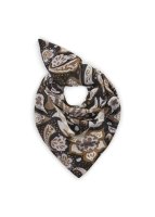 Vorschau: CODELLO Dreickstuch aus recyceltem Polyester mit Paisleydruck 10810739