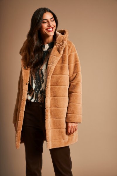 MONARI Strickpullover mit Tigermuster 10820527