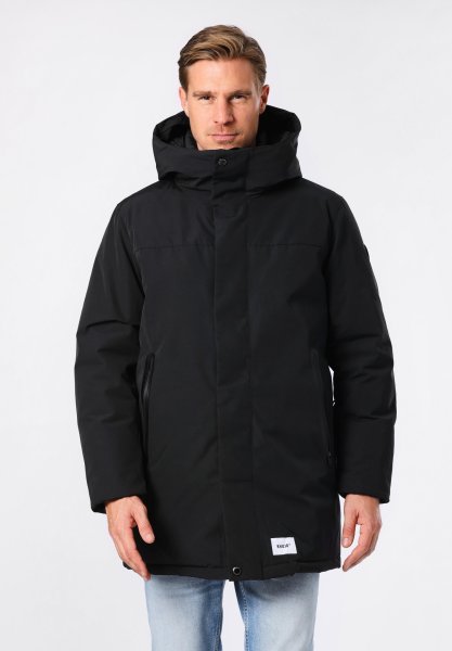KHUJO Jacke Parka glatt mit Kapuze 10810729