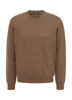 Vorschau: MAERZ MUENCHEN Merino O-Neck Pullover Klassik 10010307