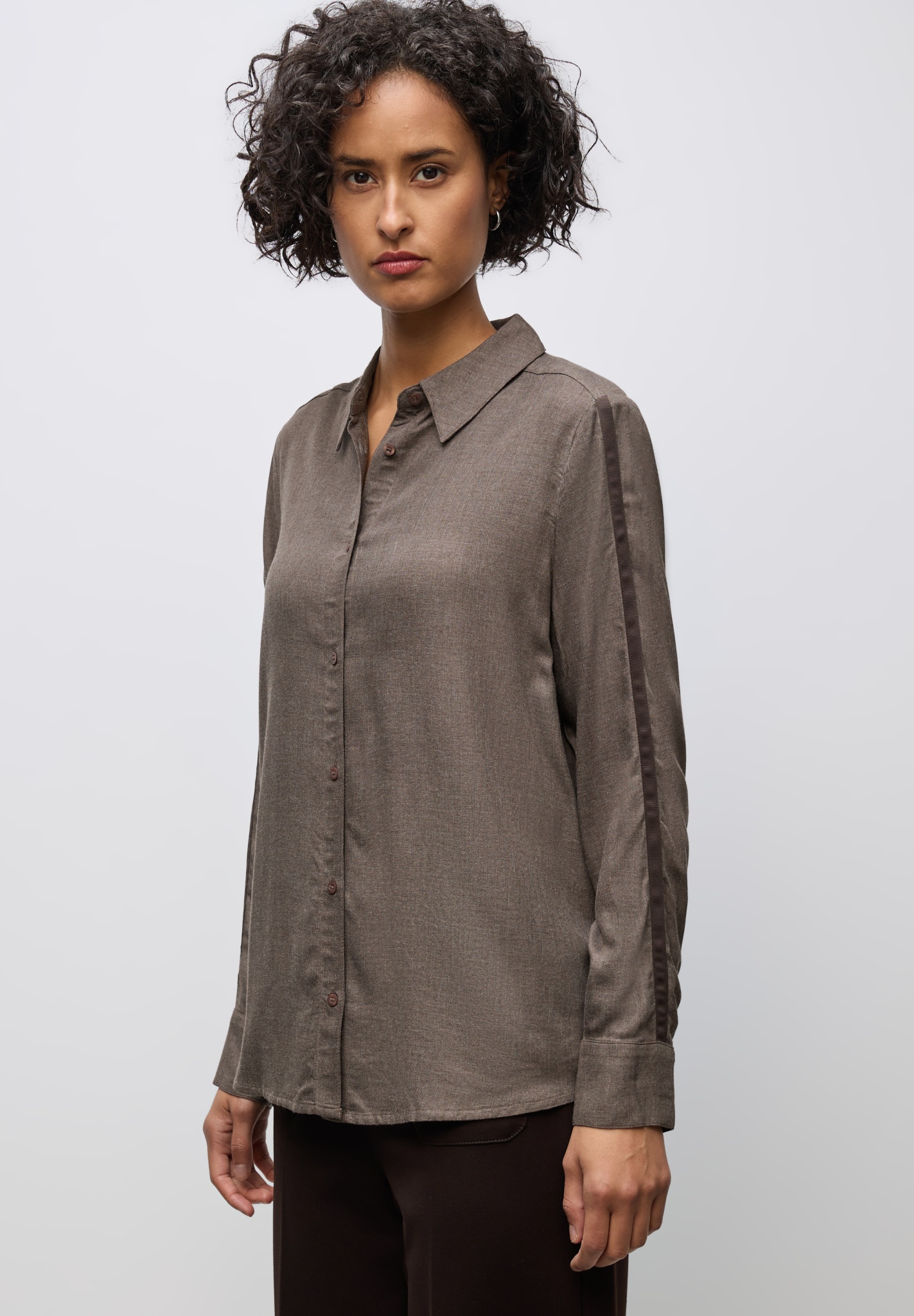 STREET ONE Bluse mit Gallonstreifen 10820763
