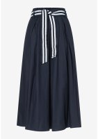 Vorschau: More & More Baumwollrock mit Streifengürtel 10828810