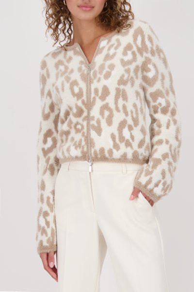 MONARI Cardigan mit Leopardenmuster 10812467