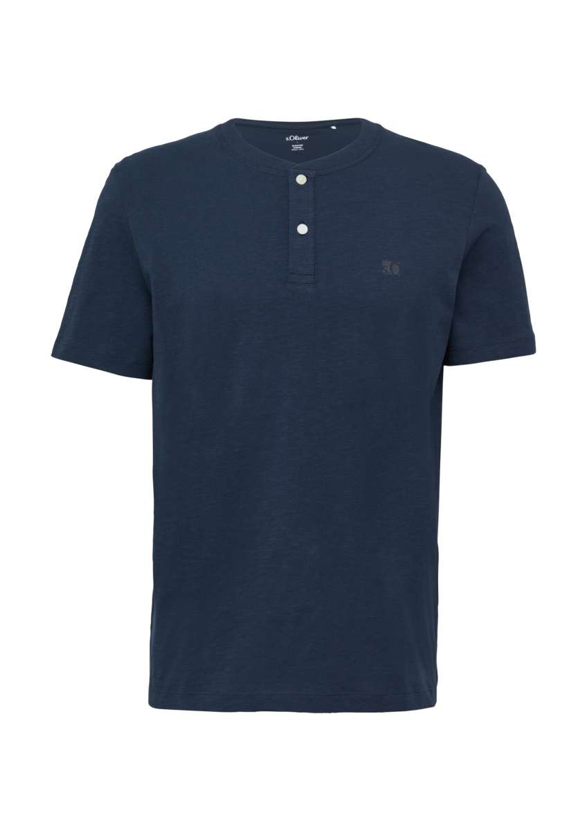 S.Oliver T-Shirt Für Herren – Klassisches Baumwoll-Shirt Im Normal-Fit