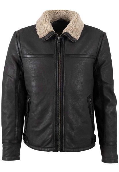 MAURITIUS MMAlasko Nubuk Fake mit Teddy Kragen 10803348