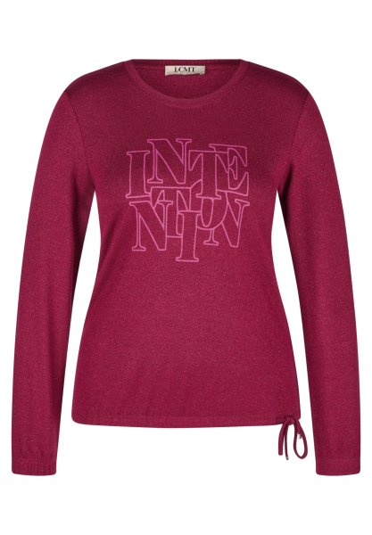 LECOMTE Bordeaux Glow Langarmshirt 10810316