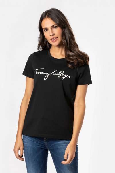 TOMMY HILFIGER Logo-T-Shirt 10641484