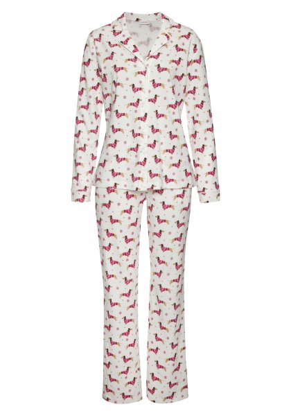 LASCANA XMas dog classic Pyjama 10791354