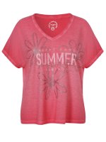 Vorschau: VIA APPIA DUE T-Shirt mit V-Ausschnitt 10792374