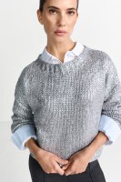 Vorschau: RICH & ROYAL Foil Printed Crew Neck Pullover 10833468