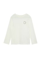 Vorschau: S.OLIVER Longsleeve aus Baumwolle mit kleinem Print-Detail 10765101