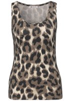 Vorschau: Street One Basic Top mit Rundhals im Leo-Muster 10843963