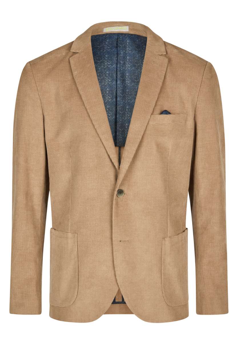 CALAMAR MENSWEAR Sakko – Elegantes Herrensakko, Einreihig Mit Zwei Knöpfen, Halbgefüttert