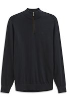 Vorschau: BUGATTI Pullover mit Troyerkragen 10806024