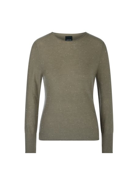 MARC CAIN Wollpullover mit Rundhals 10784965