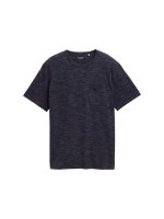 Vorschau: TOM TAILOR Shirt in Melange-Optik mit Brusttasche 10821974