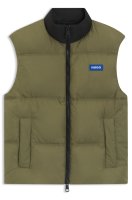 Vorschau: HUGO BLUE Wasserabweisende Weste mit Logo-Label 10805017