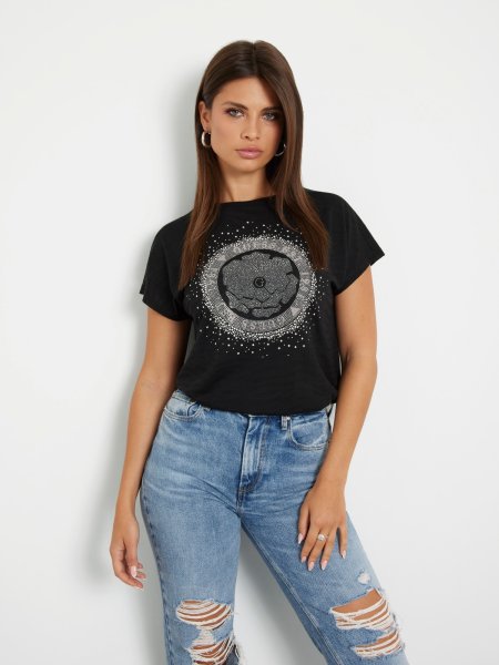 GUESS T-Shirt Frontprint 10759011