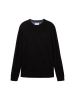 Vorschau: TOM TAILOR Basic Strickpullover 10748469