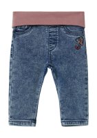 Vorschau: S.OLIVER Elastische Jeans mit Umschlagbund und Stickerei 10811254