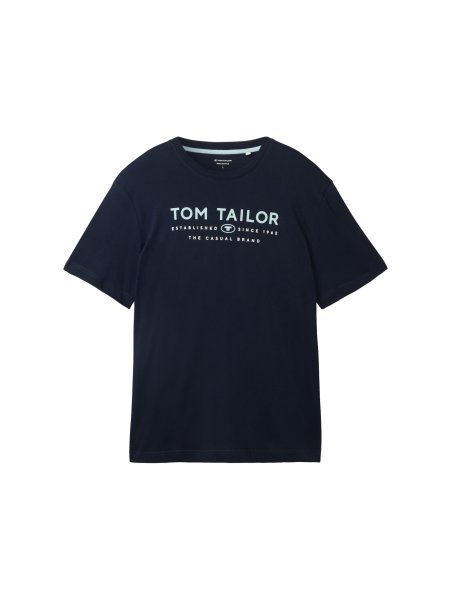 TOM TAILOR T-Shirt mit Logo Print 10775828