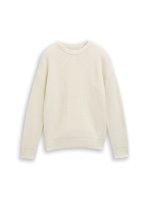 Vorschau: TOM TAILOR DENIM Strickpullover mit Schriftzug 10821606