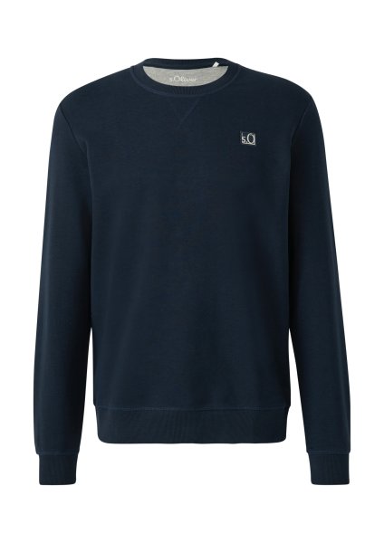 S.OLIVER Sweatshirt aus Baumwollmix mit Crew Neck 10803652