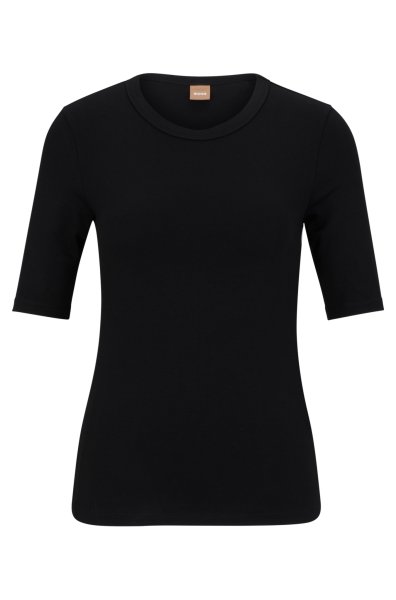 BOSS Slim-Fit T-Shirt aus elastischem Modal-Mix 10769425