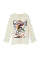 Vorschau: S.OLIVER Baumwoll-Langarmshirt mit Folienprint 10811109