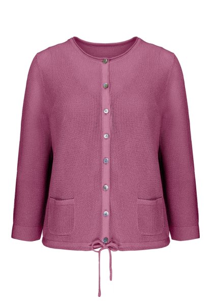 BIANCA Tolle Strickjacke mit Rundhalsausschnitt und Knopfleiste 10824516