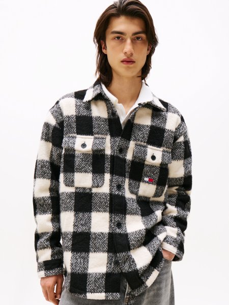 TOMMY JEANS Hemdjacke aus Flanell 10806920
