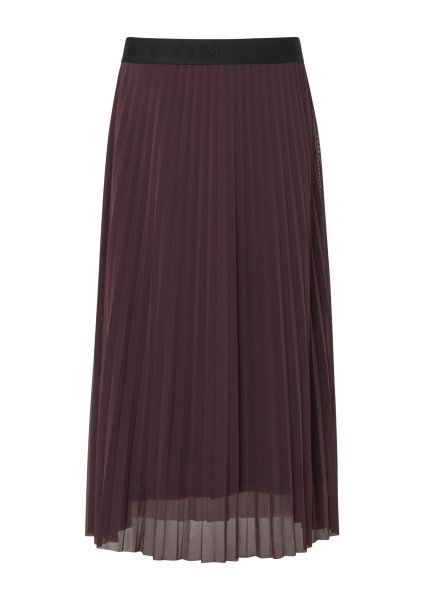 COMMA Plissierter Mesh-Rock 10814804