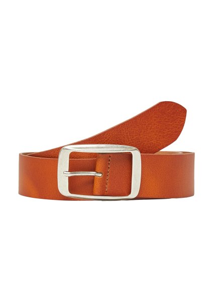 S.OLIVER Ledergürtel mit eckiger Schließe 10788472