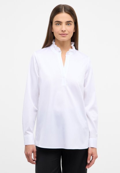 ETERNA Satin Shirt Bluse Satingewebe Langarm 10776050